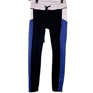 Fabletics High Motion‎ Athletic Blue Gray High Compression Leggings Size XXS